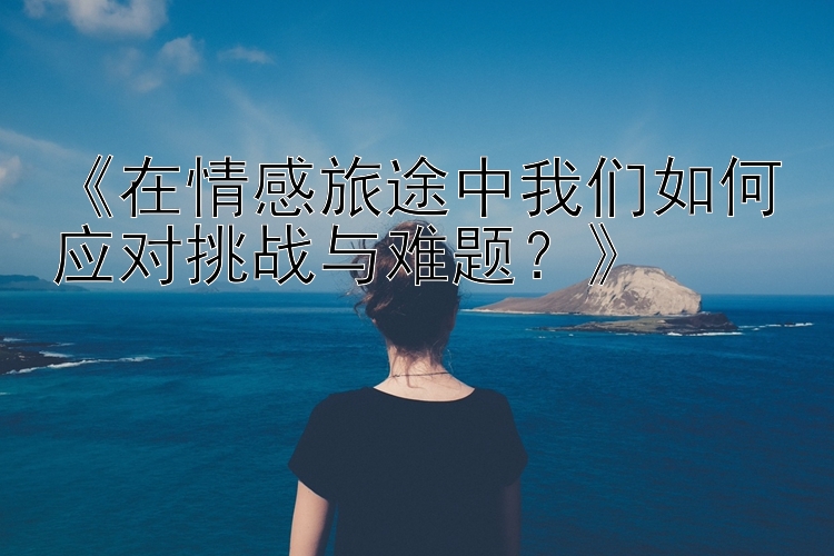 《在情感旅途中我们如何应对挑战与难题？》